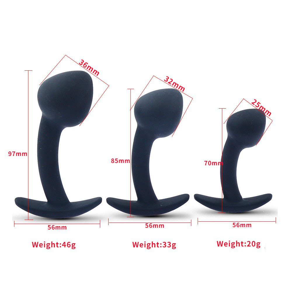 Sex Toys Anal Plug with Mushroom Head Premium Stainless Steel Metal Butt Plug for Men Women Beginners Advanced Anal Training and Pleasure