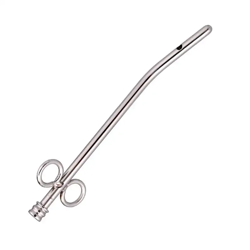 Urethral Sounding Rod with Tapered Tip & Comfortable Grip for Advanced Sensation Play 304 Stainless Steel 