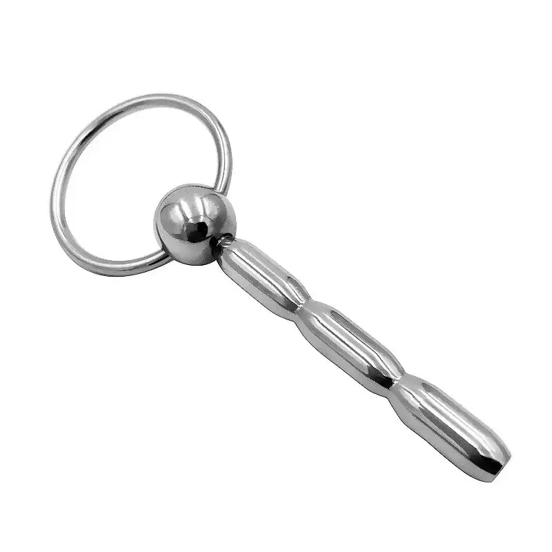 Urethral Sounding Rod with Tapered Tip & Comfortable Grip for Advanced Sensation Play 304 Stainless Steel 