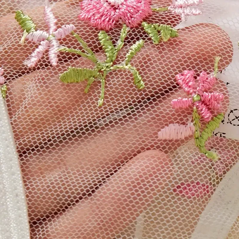 Sexy Lingerie Set White Floral Lace Babydoll Teddy with G-String and Bra for Women Romantic Intimate Wear