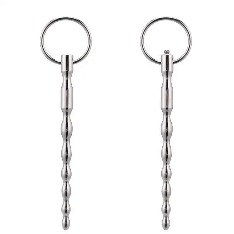 Urethral Plug Metal Sounding Rod Stainless Steel Urinary Fistula Dilator BDSM Adult Toy for Men Advanced Stimulation