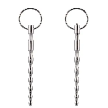 Urethral Plug Metal Sounding Rod Stainless Steel Urinary Fistula Dilator BDSM Adult Toy for Men Advanced Stimulation