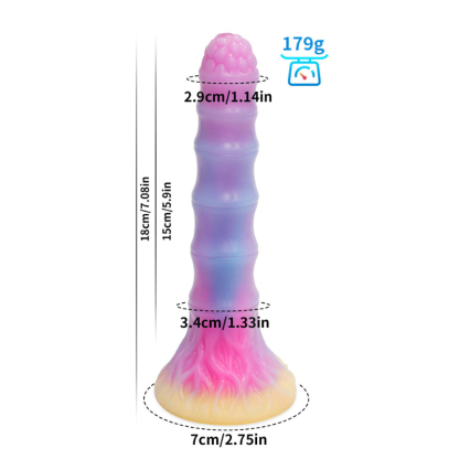 Glow in The Dark Realistic Dildo for Women Lifelike Silicone Penis Adult Sex Toy with Suction Cup G Spot Stimulation