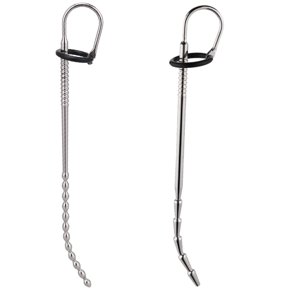 BDSM Extra Long Urethral Sounds Surgical Steel Sex Toy Set  Sensual Play Extreme Sensation Adult Collection with Storage Pouch