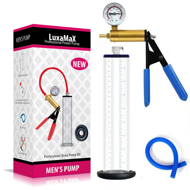 Premium Acrylic Penis Pump Professional Edition for Men Endurance Training and Sensitivity Reduction