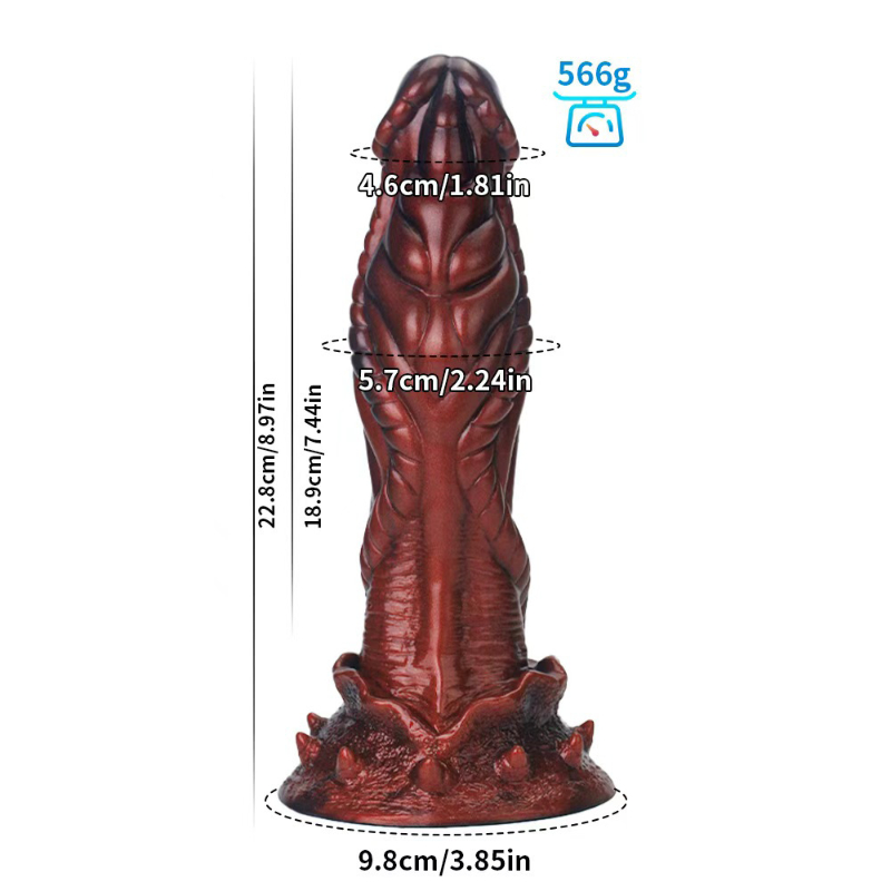 Alien Design Realistic Dildo for Women Anal Plug Liquid Silicone Sex Toy with Suction Cup Adult Pleasure Products