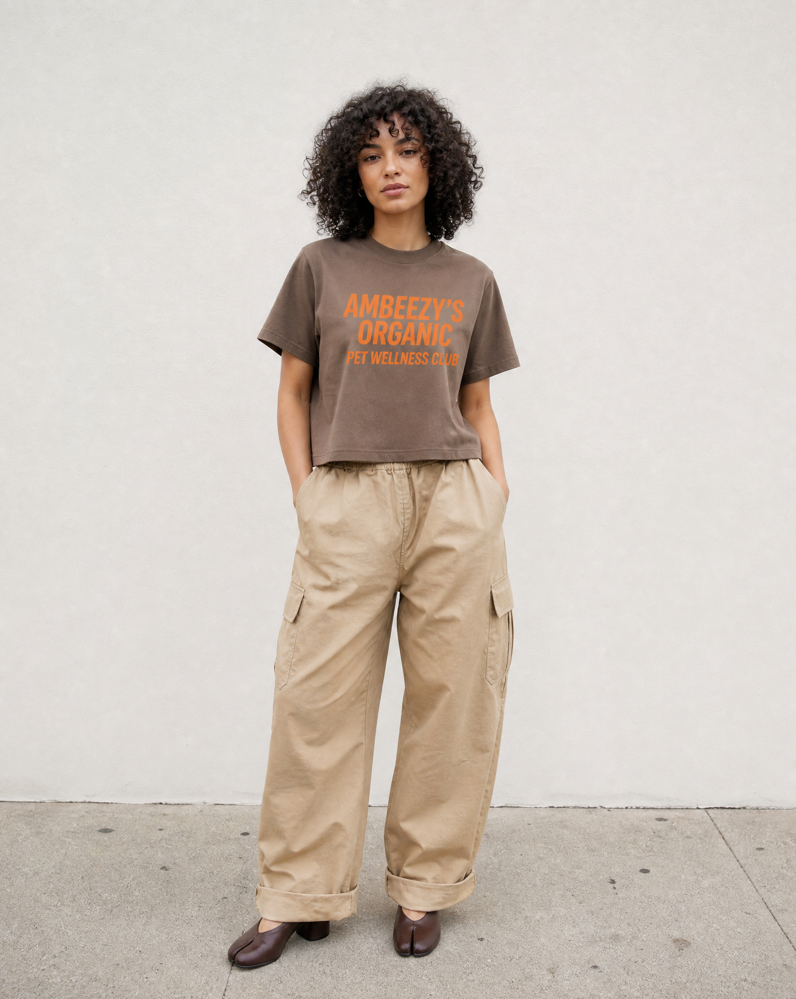 Ambeezy’s Organic Tee (Brown)