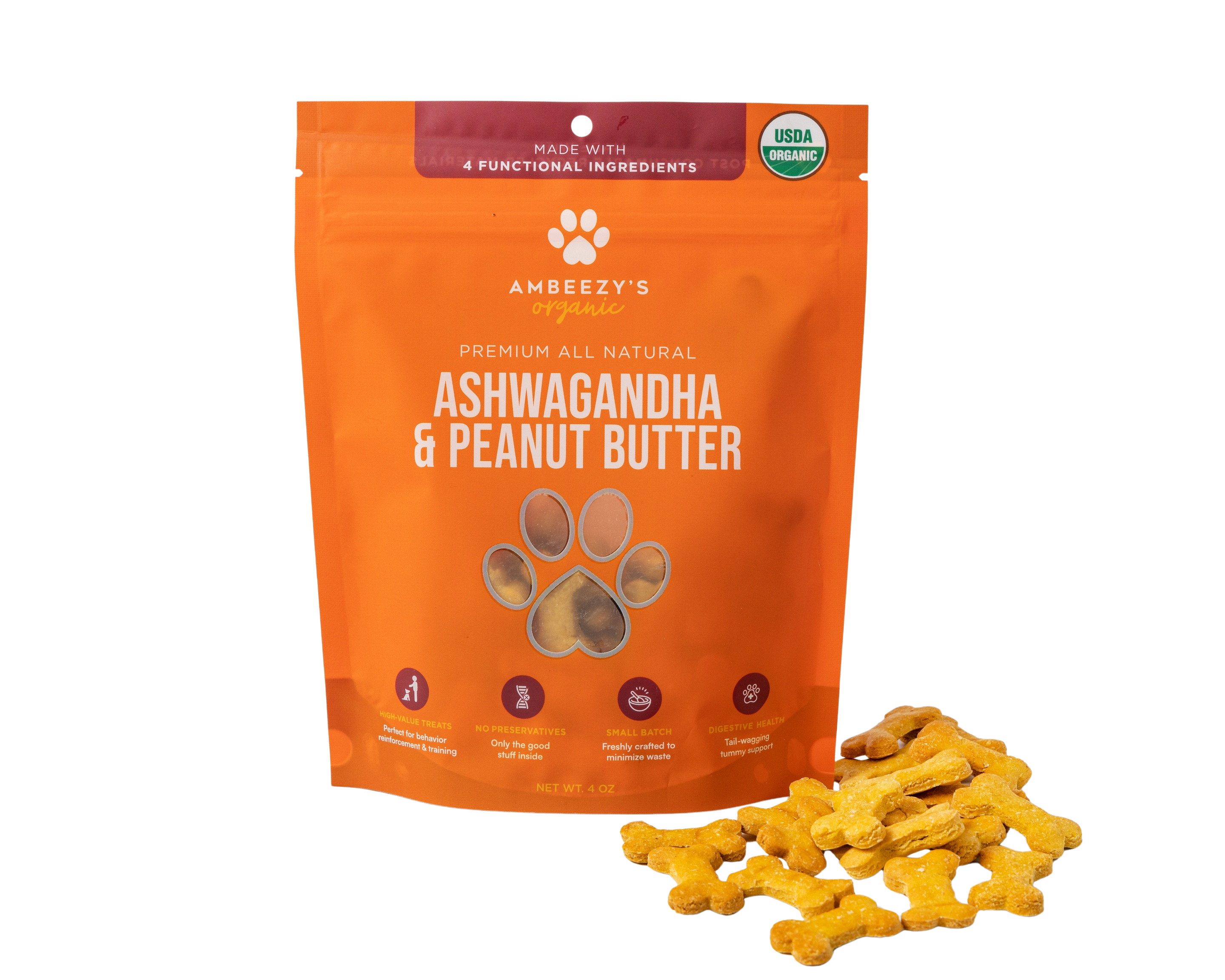 Ashwagandha & Peanut Butter Biscuits