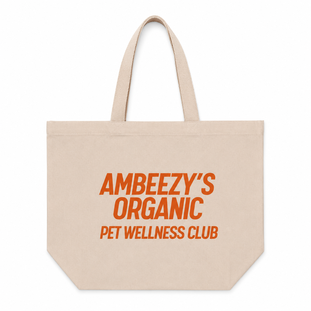 Ambeezy's Organic Pet Wellness Club Tote