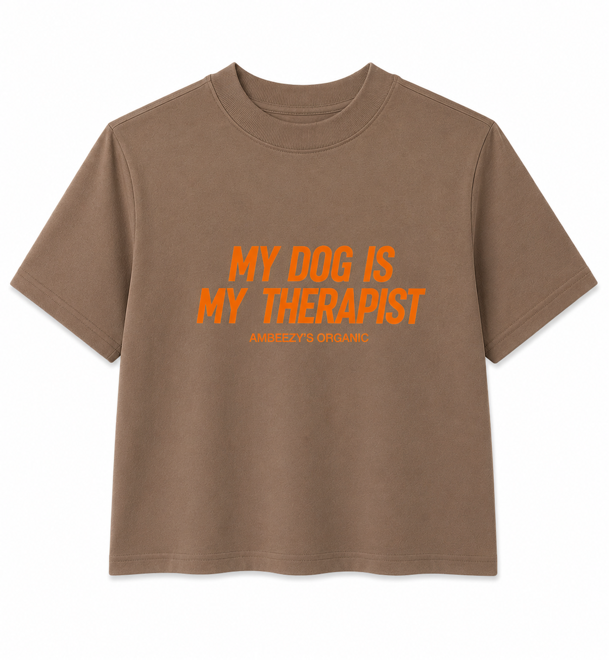 My Dog is My Therapist Tee (Beige)