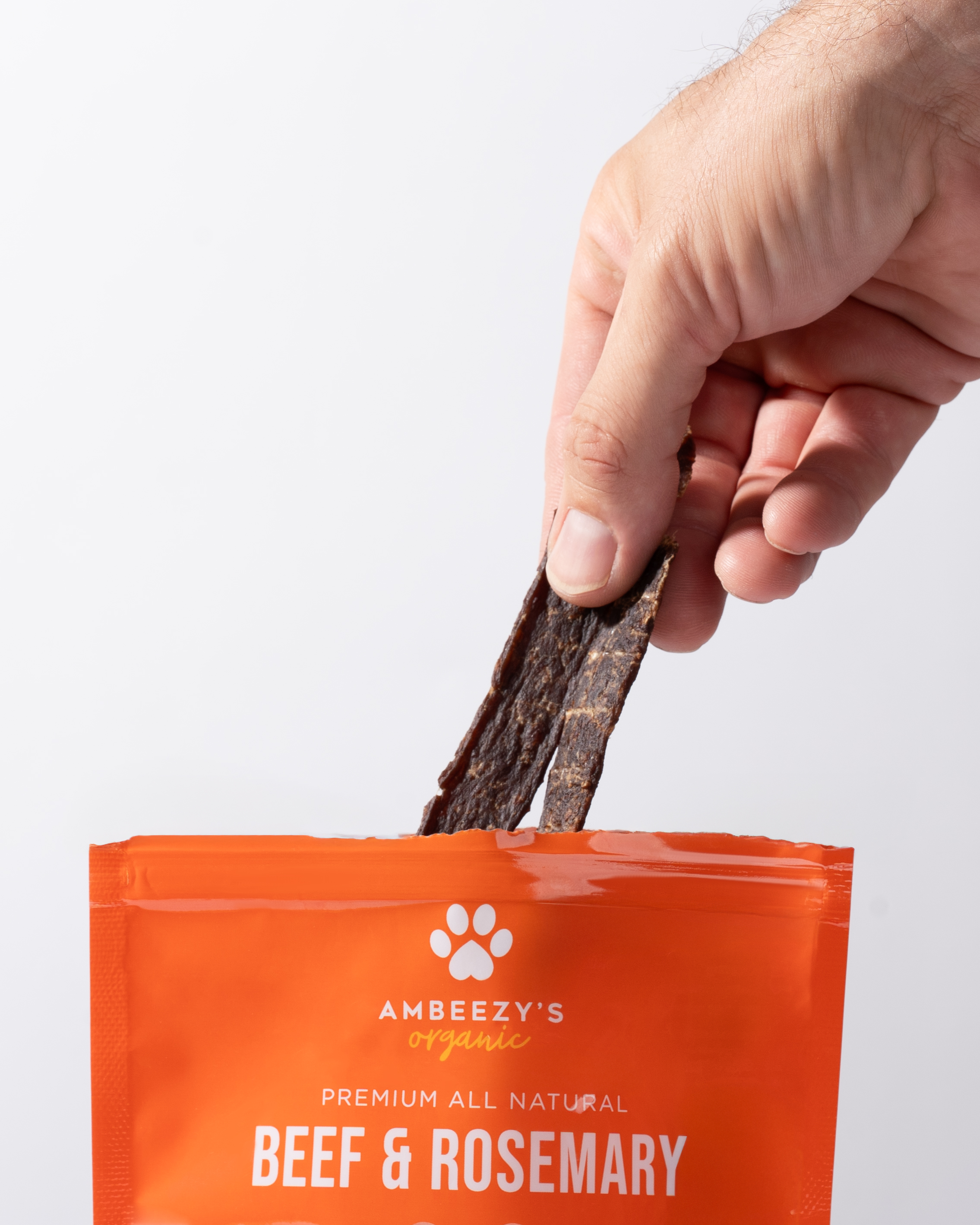 Organic Beef & Rosemary Jerky-Ambeezy's Organic