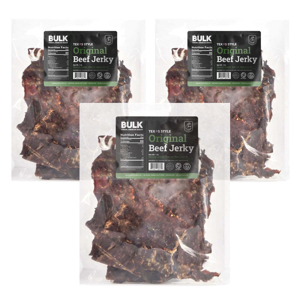 Texas Style Sugar Free Slabs Original Beef Jerky