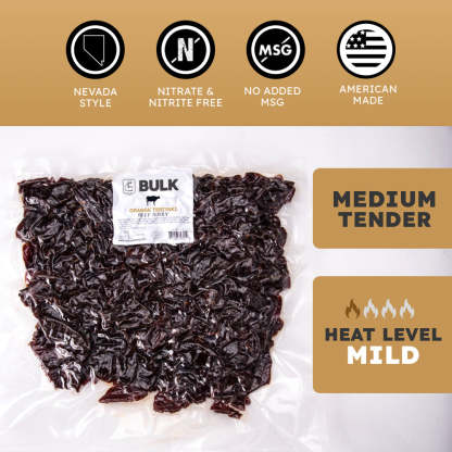 Nevada Orange Teriyaki Jerky - BULK JERKY
