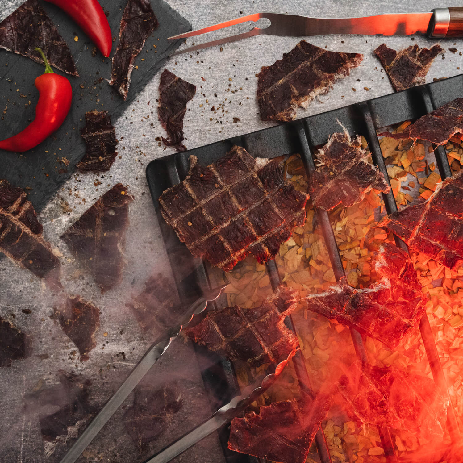 Texas Style Sugar Free Slabs Original Beef Jerky