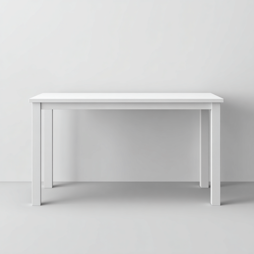 Bureau-MDF-120x60x75 cm-Blanc-Style Moderne-Luxeare