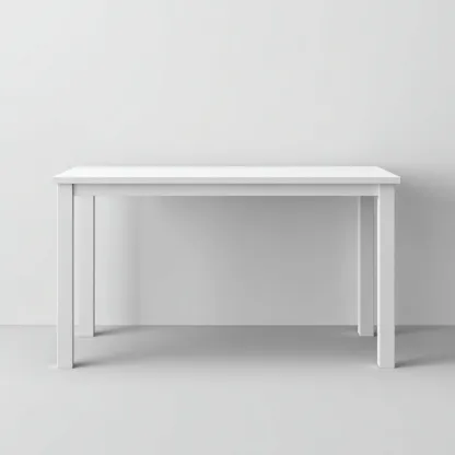 Bureau-MDF-120x60x75 cm-Blanc-Style Moderne-Luxeare