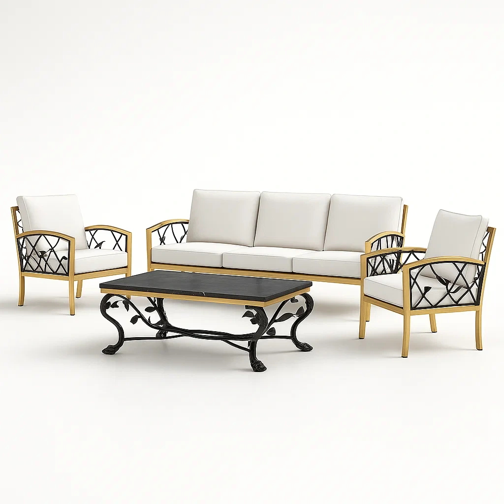Mobilier de jardin,Ensemble de canapé d’extérieur