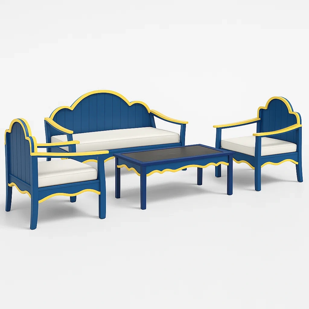 Mobilier de jardin,Ensemble de canapé d’extérieur