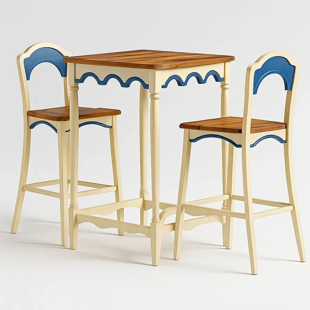 Mobilier de bar,Ensemble table et chaises de bar