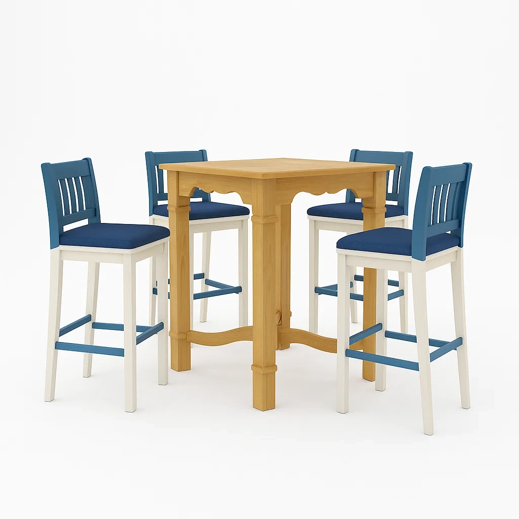 Mobilier de bar,Ensemble table et chaises de bar