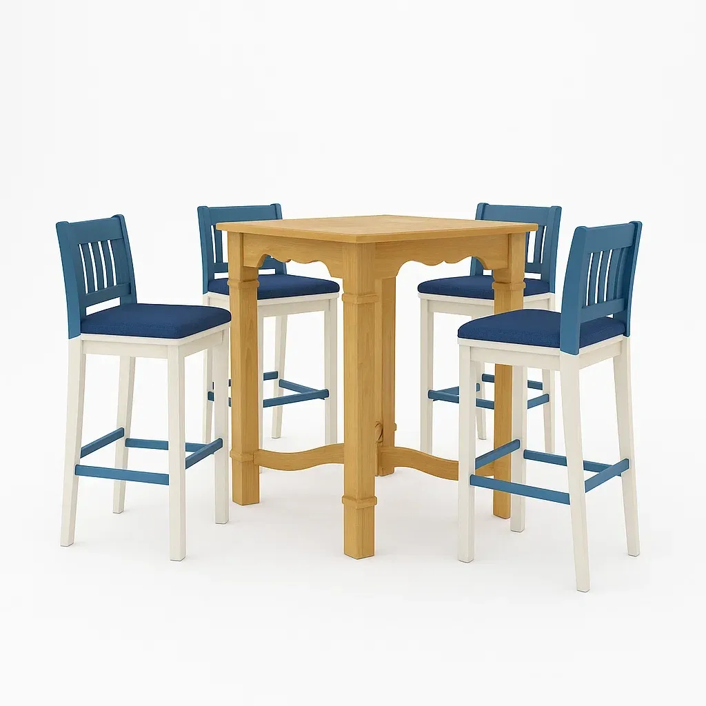 Mobilier de bar,Ensemble table et chaises de bar