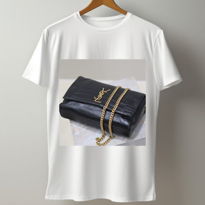 Saint LaurenX Kate Medium Reversible-Croc-Embossed-CrossbodyBag