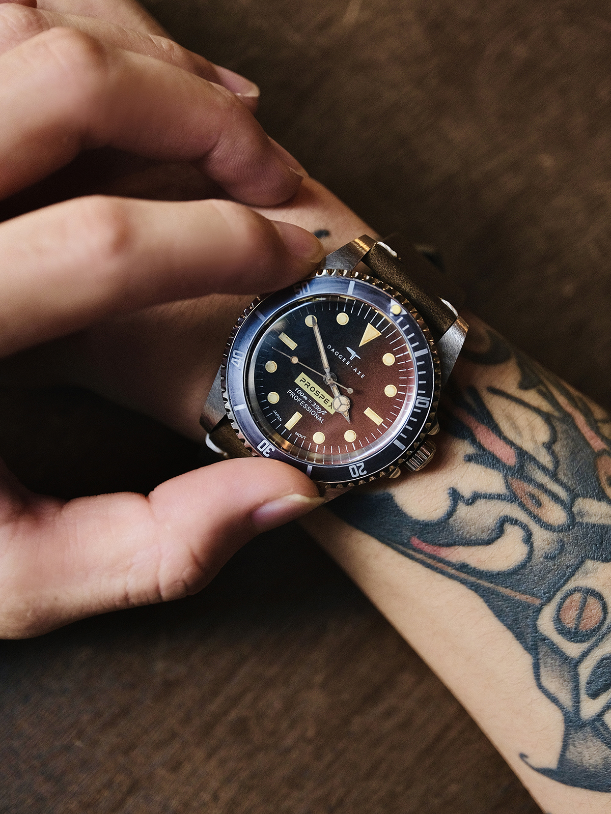 Dagger-Axe DG-B1228C (Vintage-Inspired)