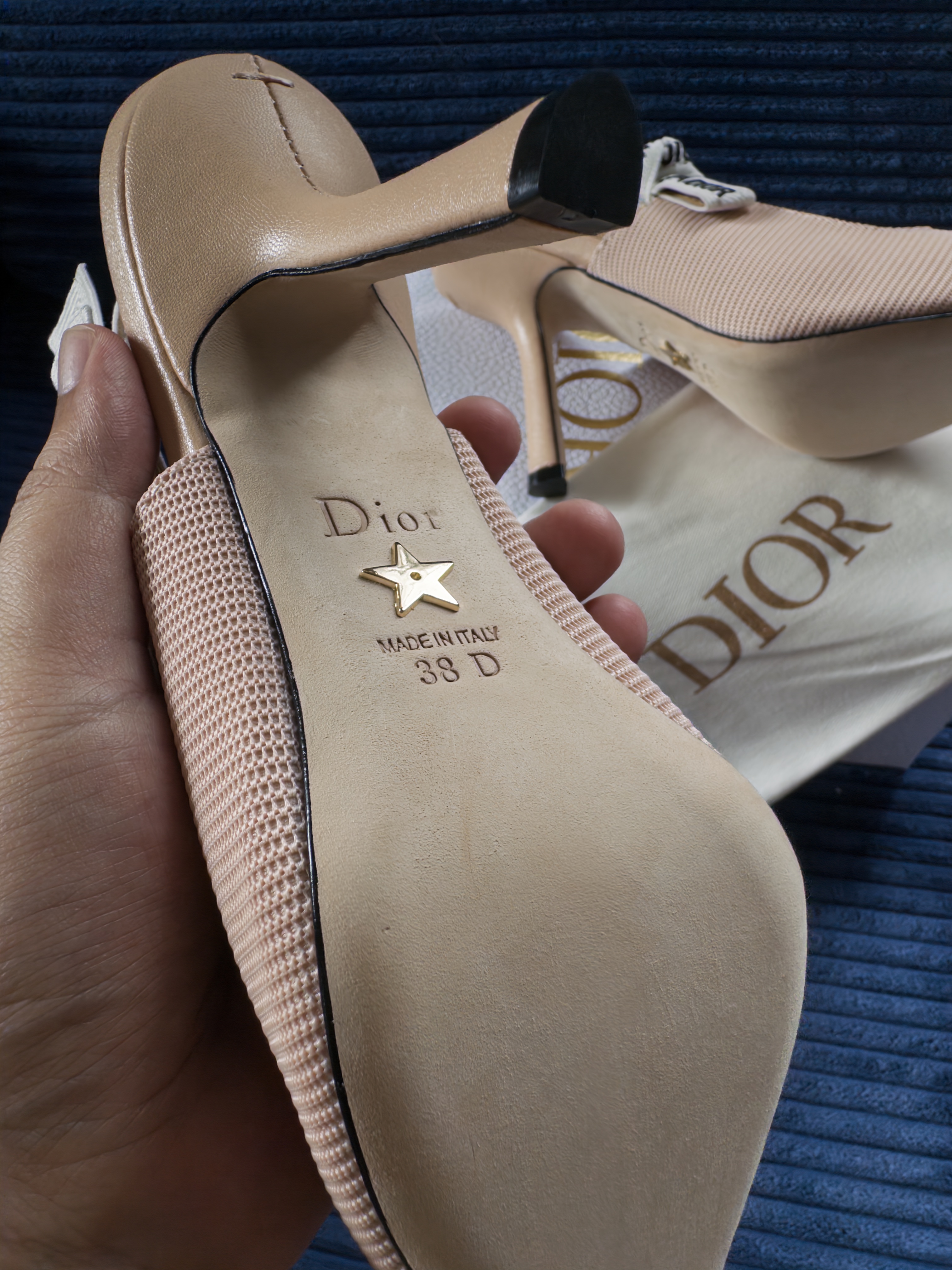 Exclusive Deal DioX-Inspired Heels – Size 38 Only, Last Available Pair