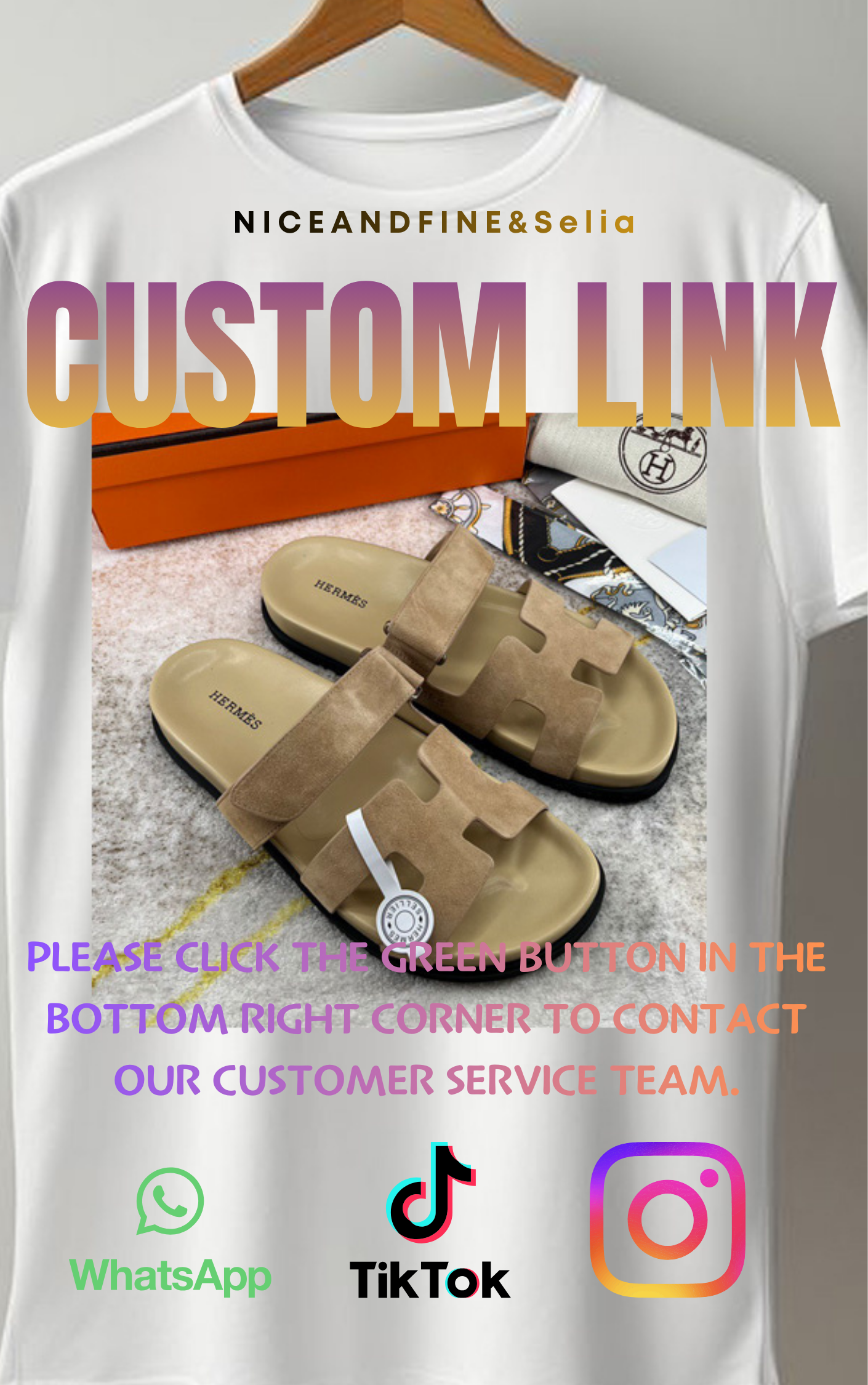 H - Chypre sandal （For Selia）Please click View details.