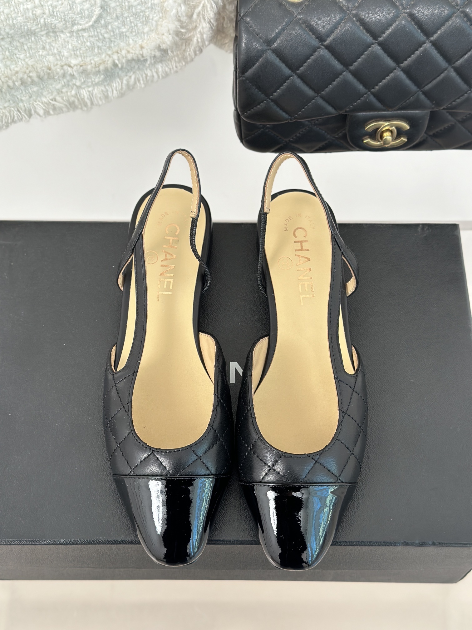 Chanex Lambskin Patent