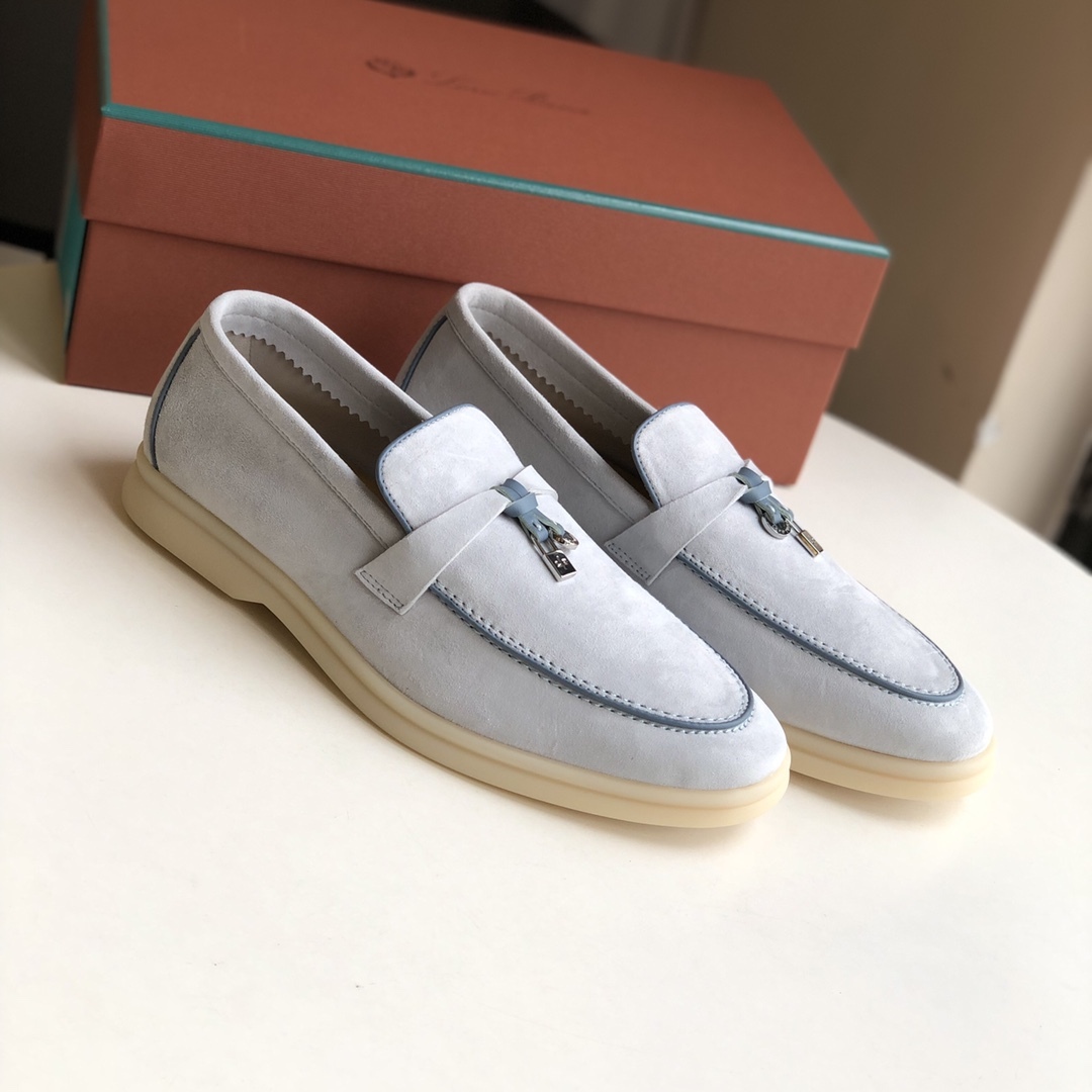 LP Loafer Shoes Summer Walk (Women) Water Blue Gray