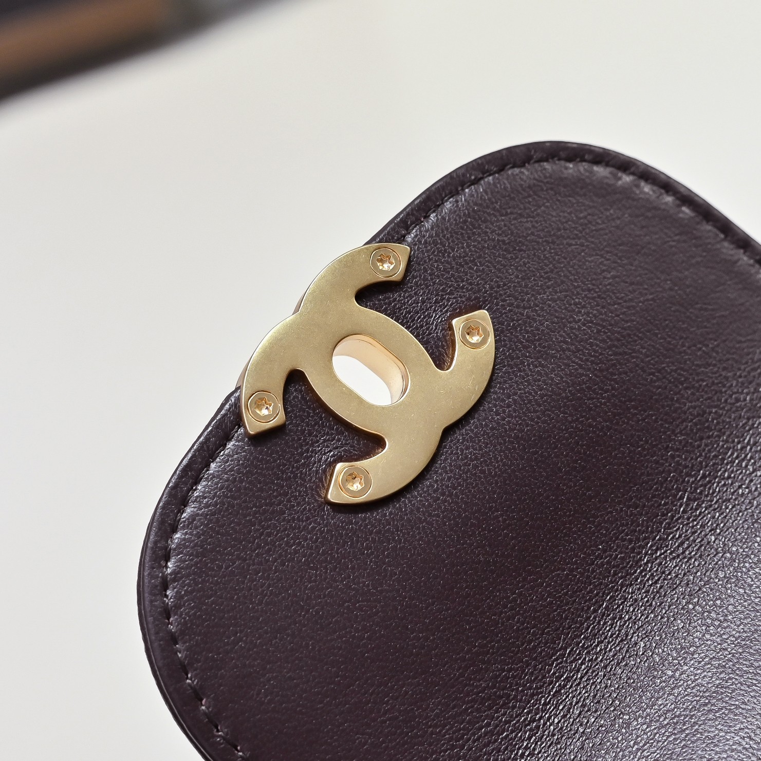 CHANEX 245P Kelly Chocolate Bag