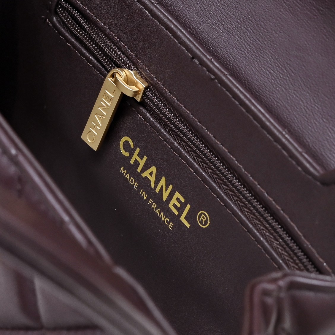 CHANEX 245P Kelly Chocolate Bag