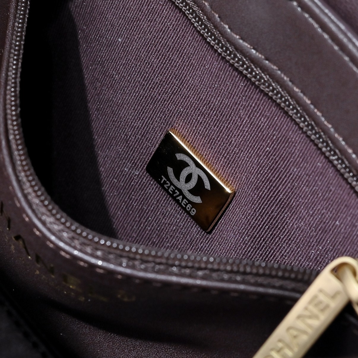 CHANEX 245P Kelly Chocolate Bag