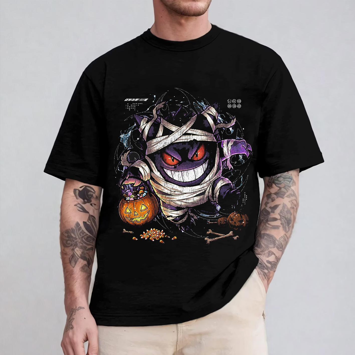 Gengar Halloween Oversized T-shirt/Crewneck/Hoodie