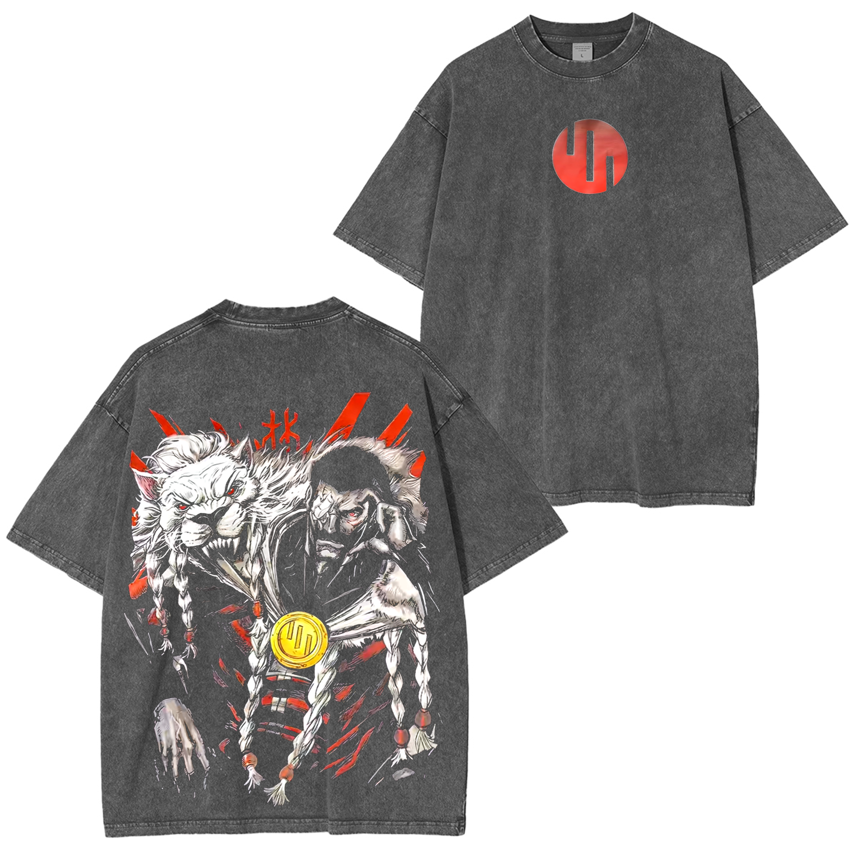 Thragg-Invincible Unisex Washed T-Shirt