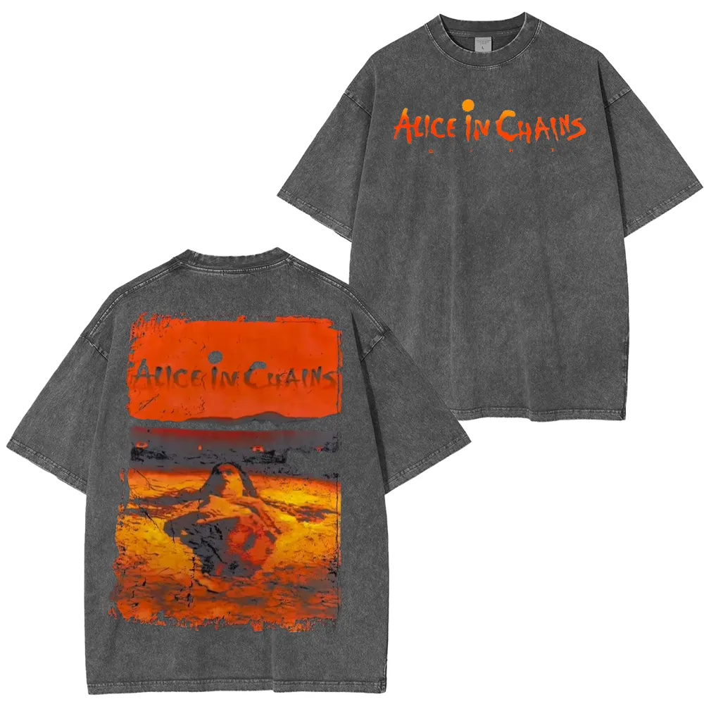 Alice in Chains Washed Unisex T-Shirt