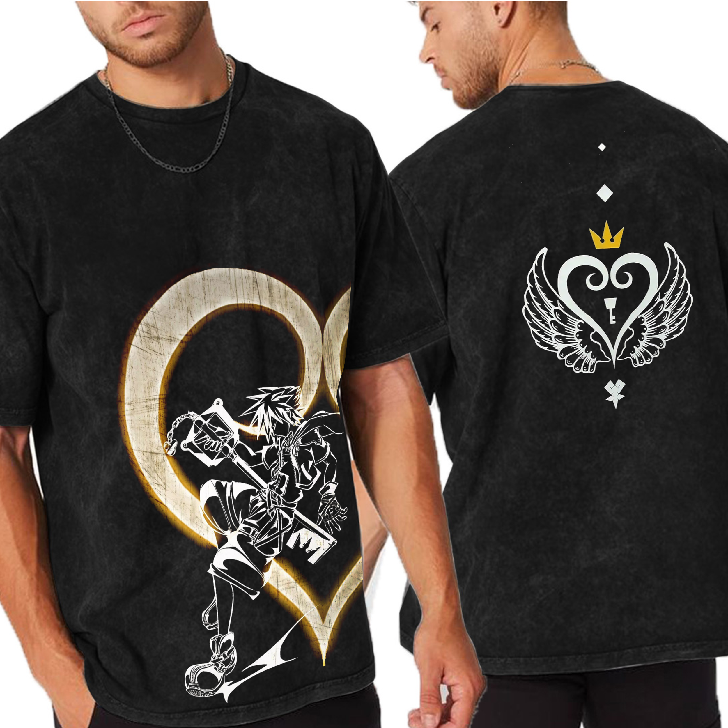 Sora,Kingdom Hearts Oversized T-shirt/Crewneck/Hoodie