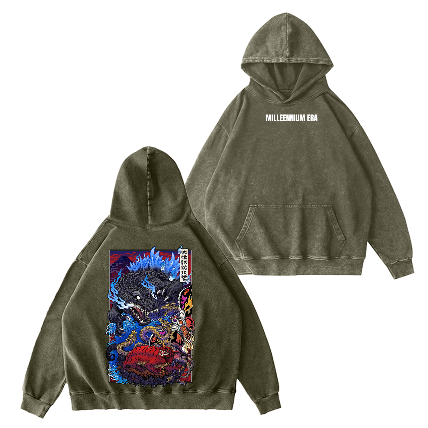 Godzila Oversized T-shirt/Crewneck/Hoodie