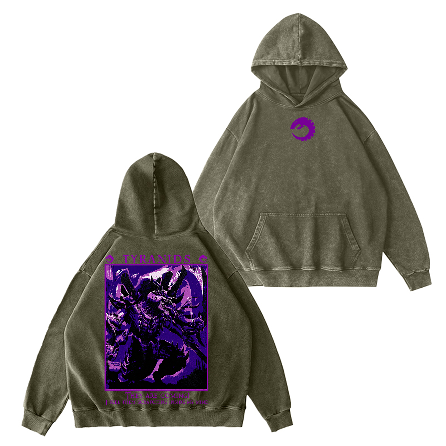 Warhammer 40K Tyranids Oversized T-shirt/Crewneck/Hoodie
