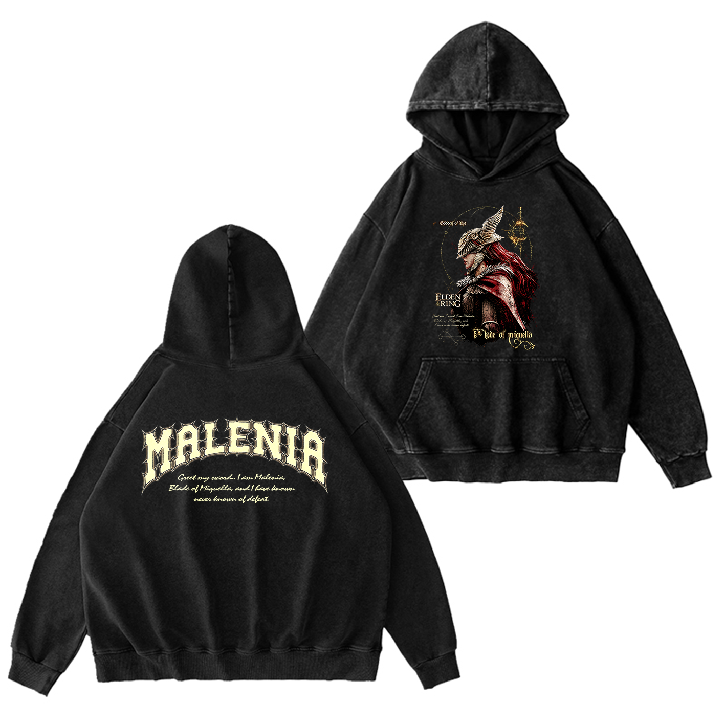 Elden Ring Malenia Oversized T-shirt/Crewneck/Hoodie