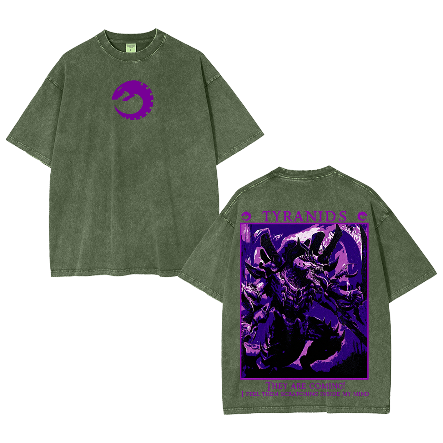 Warhammer 40K Tyranids Oversized T-shirt/Crewneck/Hoodie