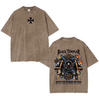 Black Templars "No Pity" Oversized T-shirt/Crewneck/Hoodie