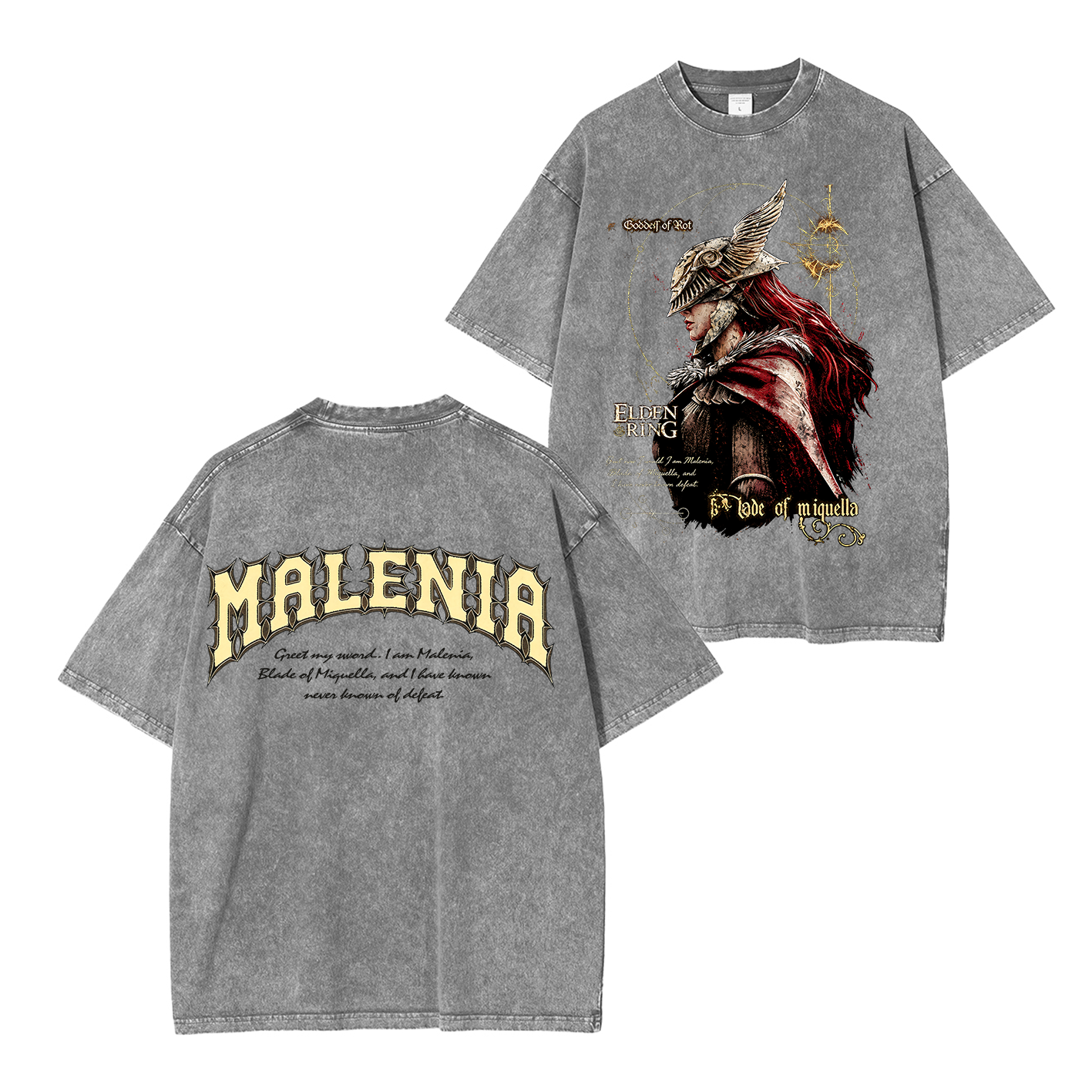 Elden Ring Malenia Oversized T-shirt/Crewneck/Hoodie