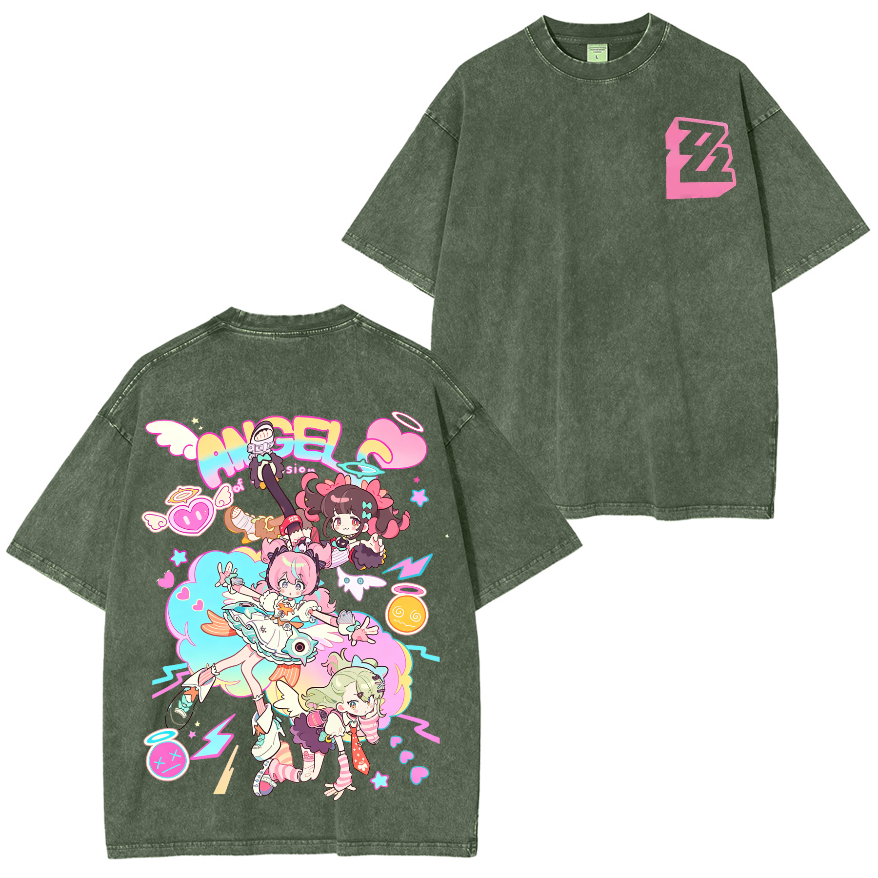 Zenless Zone Zero Unisex Washed T-Shirt