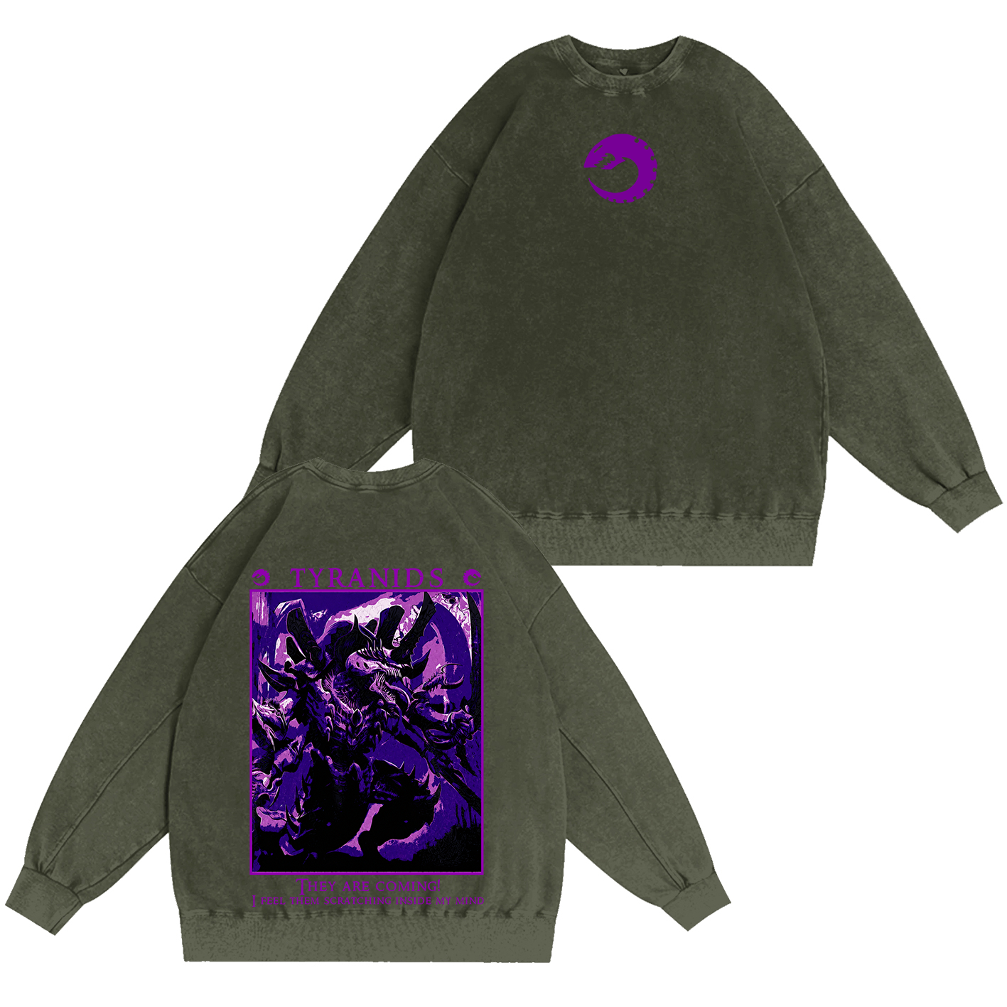 Warhammer 40K Tyranids Oversized T-shirt/Crewneck/Hoodie