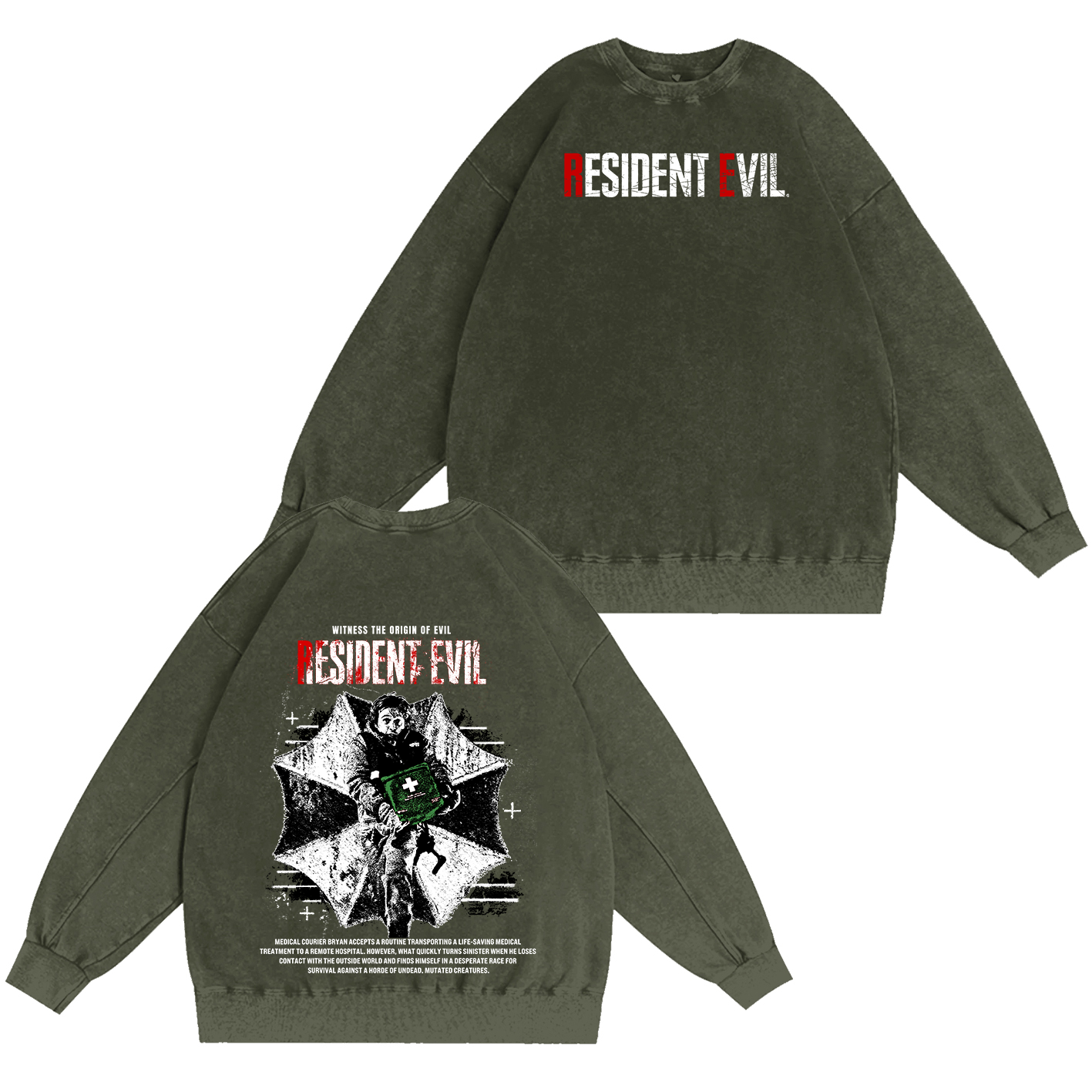 Resident Evil Oversized T-shirt/Crewneck/Hoodie