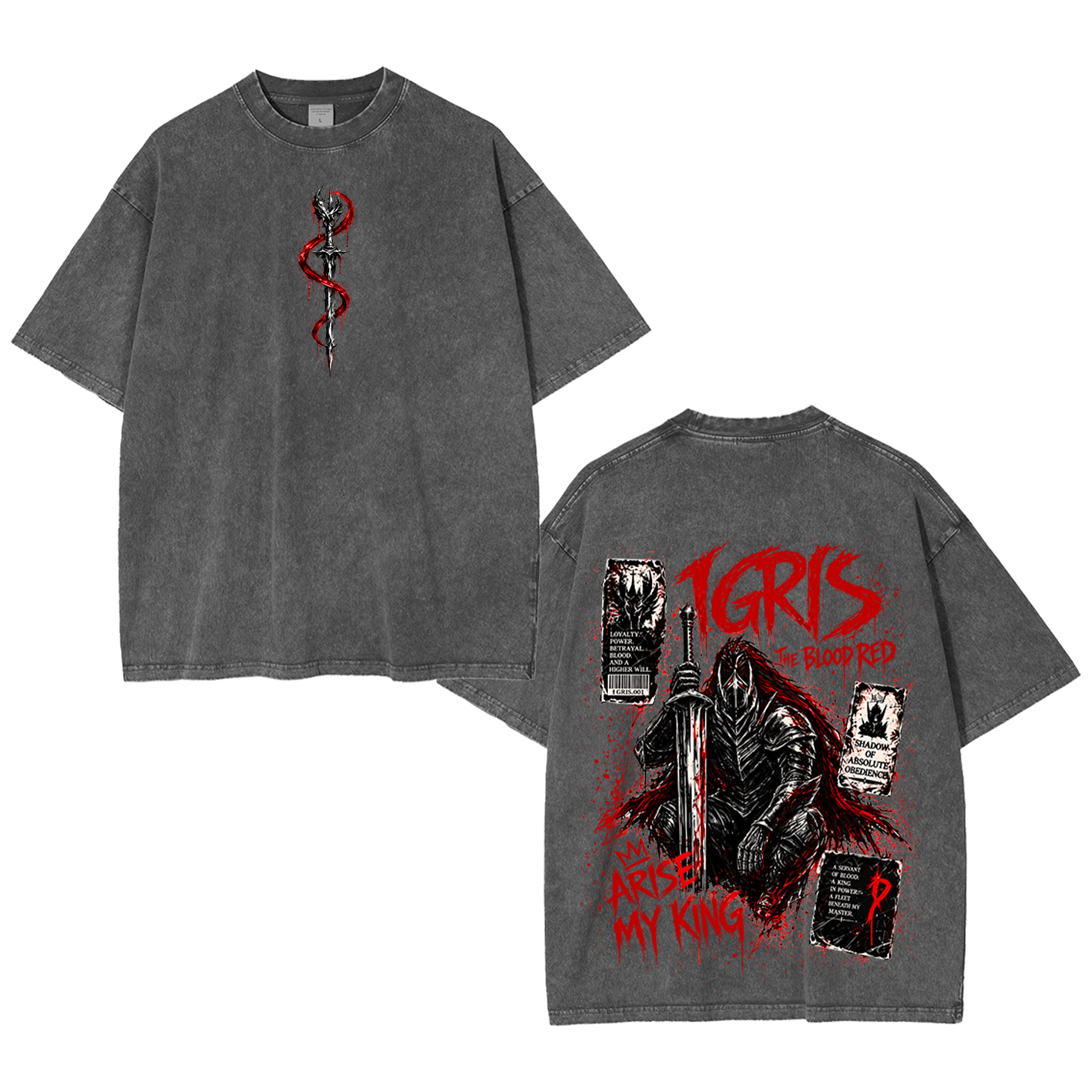 Igris Solo Leveling Oversized T-shirt/Crewneck/Hoodie