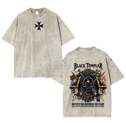 Black Templars "No Pity" Oversized T-shirt/Crewneck/Hoodie