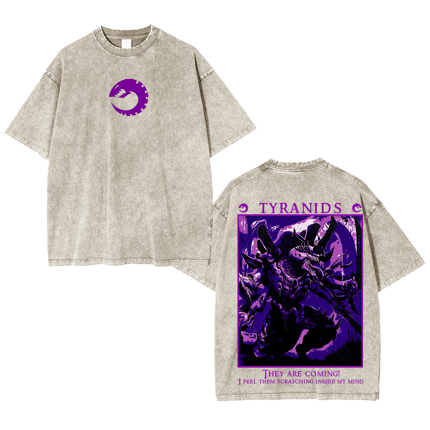 Warhammer 40K Tyranids Oversized T-shirt/Crewneck/Hoodie